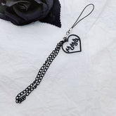 Flame Love Tassel Phone Chain Pendant